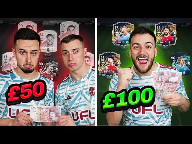 £50 vs £100 Packs Decide Our Team!