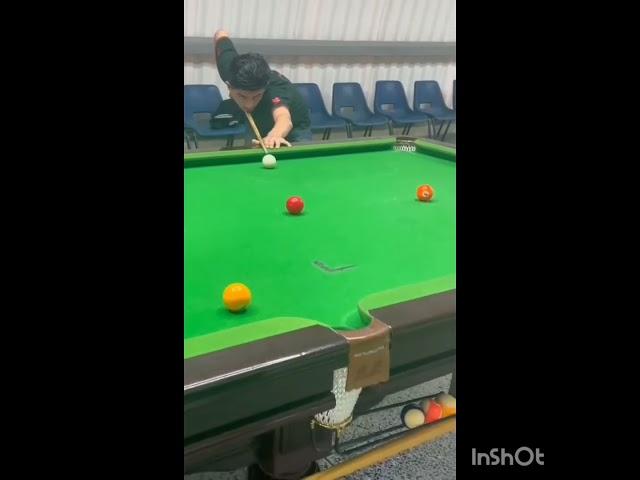 magical attraction with snooker ball