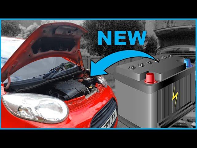 Citroen c1 Battery Replacement and UPGRADE  107 & Aygo too 