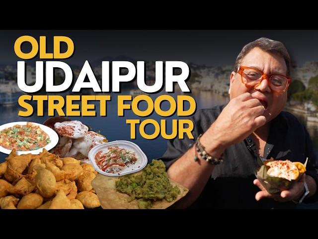 Exploring Udaipur's Iconic Street Food Delights | Hing Kachori | Samosa |Tandoori omelette