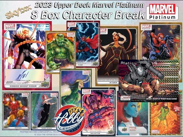 2023 Upper Deck MARVEL PLATINUM 8 Box CHARACTER Break #14 eBay 09/17/24