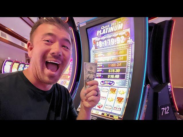 Live Slot Play at Pechanga Casino!  Platinum Quick Hit Slot Machine!