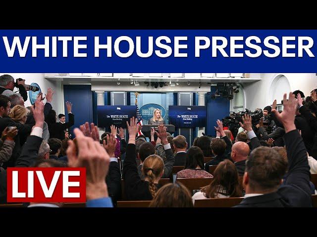 LIVE | White House press briefing