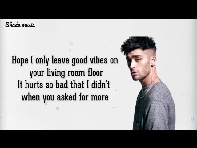 ZAYN - Better (Lyrics)