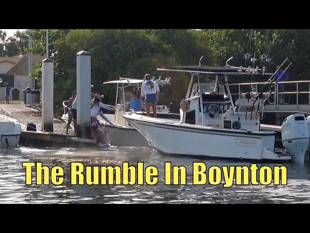 The Rumble In Boynton!! | Miami Boat Ramps | Broncos Guru | Wavy Boats