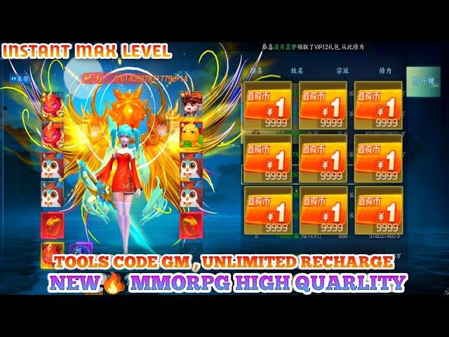 New Game MMORPG High Quarlity  - Tools Code GM & Unlimited Recharge