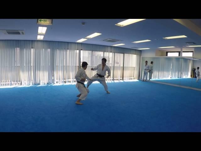 Karate training -  KWF HQ Dojo Tokyo