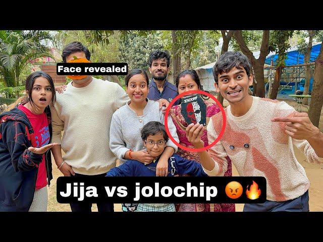 Jija ne khaya jolochip  | Face revealed | challenge