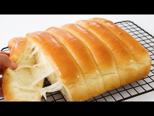 Never seen such fluffy bread made with condensed milk! Soft as clouds! Extremely easy and delicious