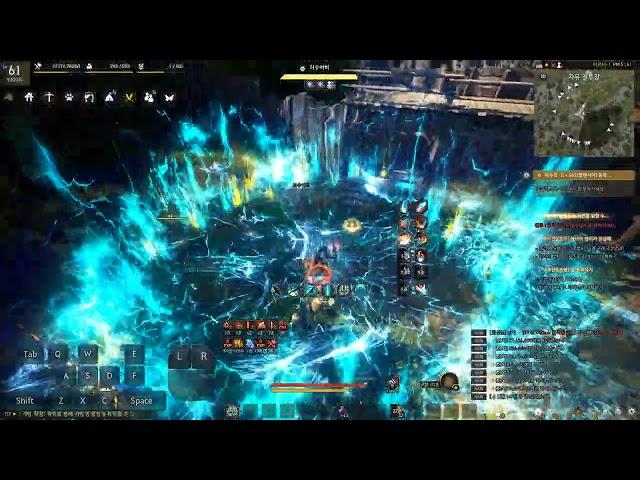 검은사막 드라카니아 짧은콤보 bdo)Drakania PVE Short Combo