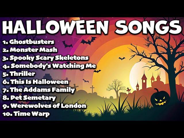 Clean Halloween Songs Playlist  Clean Halloween Music for School / Classroom