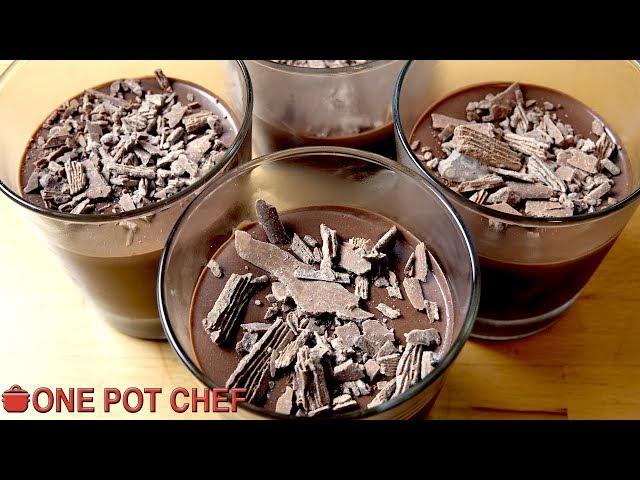 2 Ingredient Chocolate Mousse | One Pot Chef