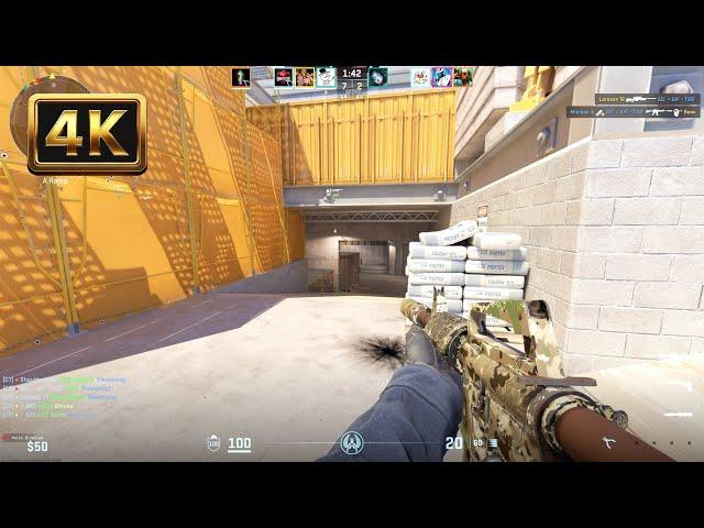 Counter Strike 2 Gameplay 4K (No Commentary)