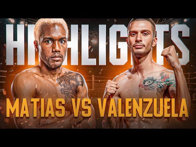 Subriel Matias vs Gabriel Valenzuela HIGHLIGHTS & KNOCKOUTS | BOXING K.O FIGHT HD