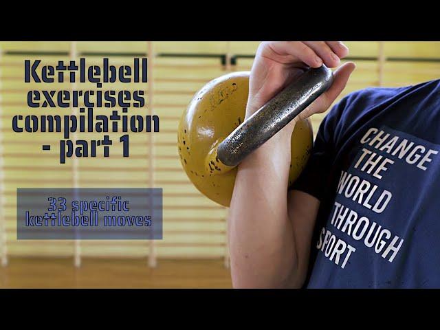 Kettlebell exercises compilation - part 1 (one kb moves)