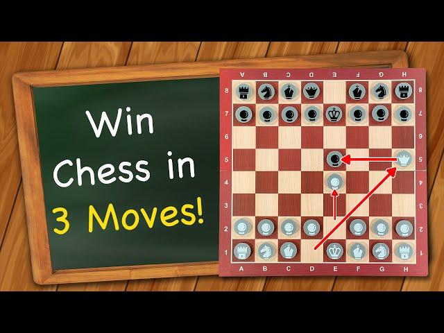 How to win Chess in 3 moves!