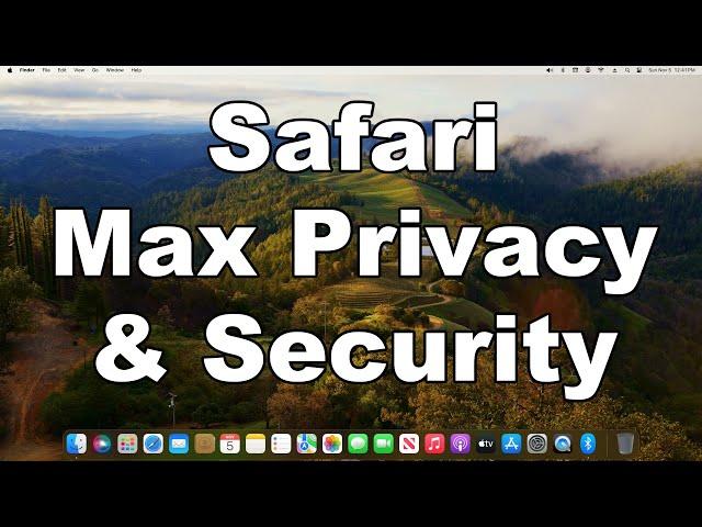 Change These Settings To Maximize Privacy & Security In Safari On Mac | A Quick & Easy Guide