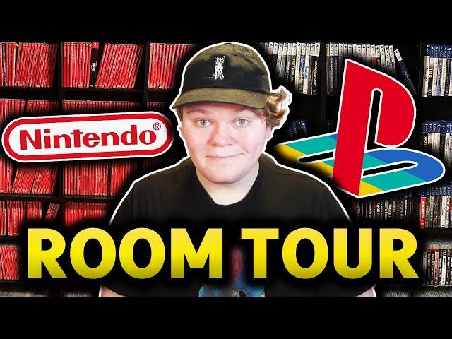 2025 Nintendo & PlayStation Game Collection Room Tour!!