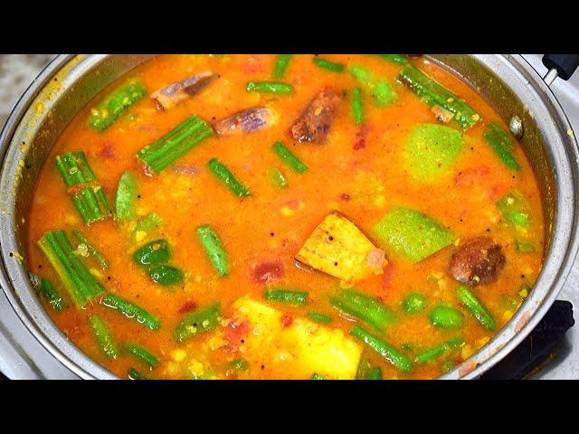 சாம்பார் வீடே மனக்கும்படி இப்படி செஞ்சு பாருங்க | SAMBAR