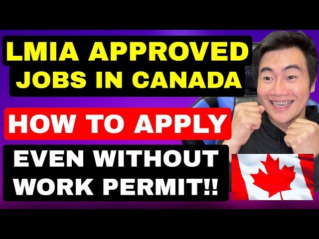 LMIA APPROVED JOBS IN CANADA | APPLY WITHOUT WORK PERMIT | ZT CANADA