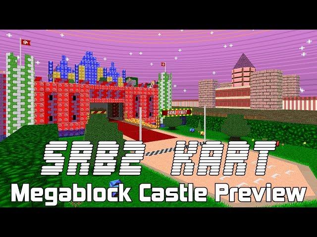 SRB2Kart - Megablock Castle - 4P Race Showcase