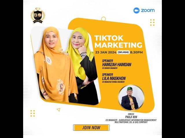 Tiktok Marketing - Hamizah Hamdan & Lila Maskhon