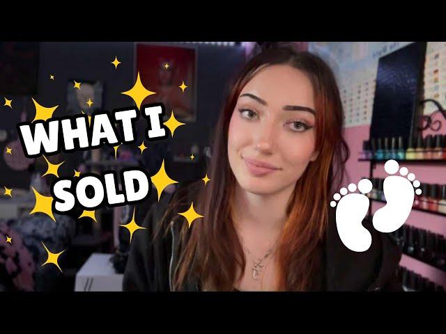 What i sold in one day selling feet pics | How much i made