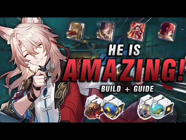 He is an AMAZING support! | Jiaoqiu Guide & Build | Honkai Star Rail 2.4