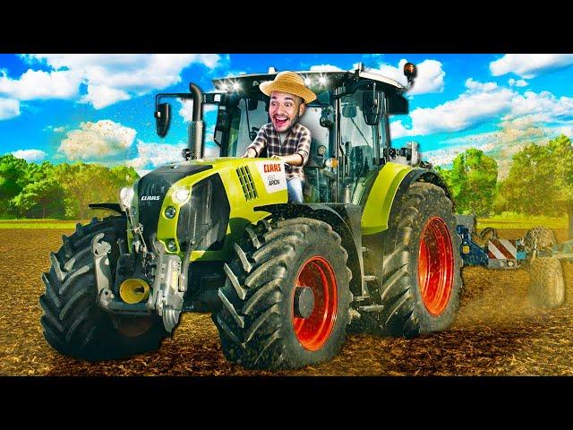 MINHA PRIMEIRA VEZ no FARMING SIMULATOR 25 *novo jogo*