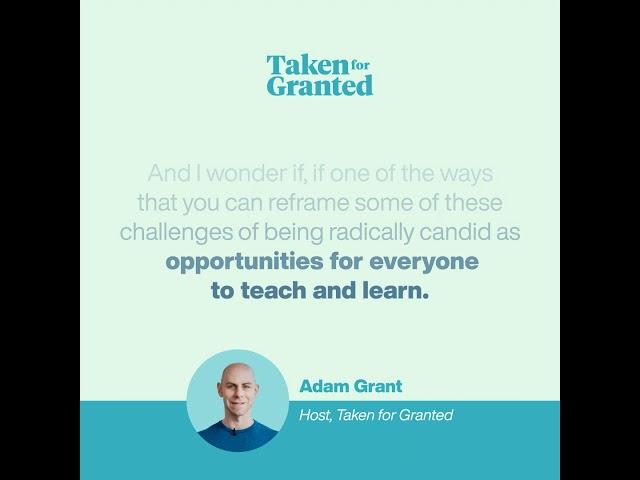 How to turn challenging conversations into teachable moments: Adam Grant | TED & Hilton