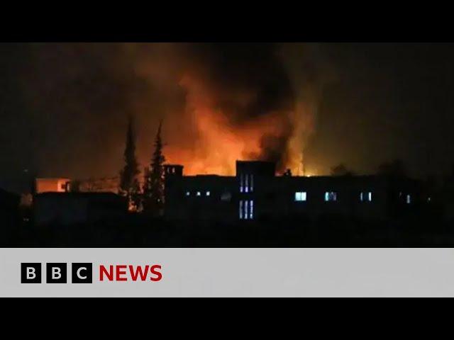 More than 300 Israeli strikes on Syria since fall of Assad, reports say | BBC News