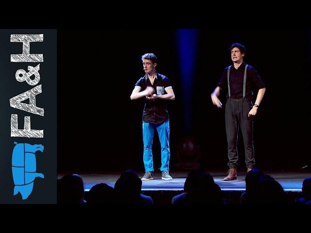 Bad Sign Language Ruins Political Rally - Live Sketch Comedy