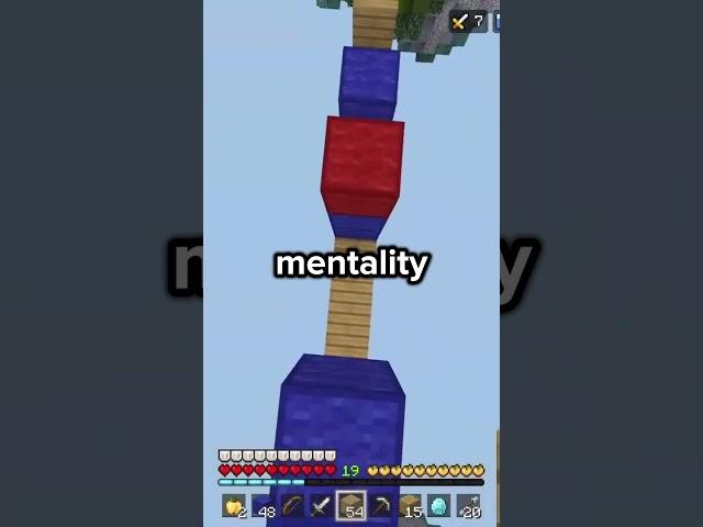 Oficey mentality  #minecraft