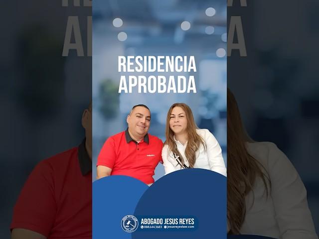 Cliente de la firma logra traer a su esposa con residencia #inmigración #jesusreyeslaw