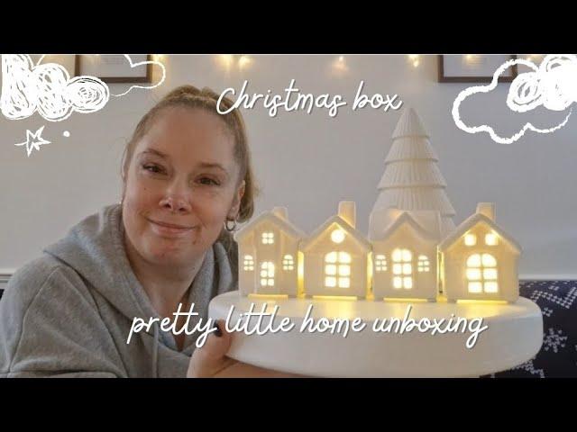 Christmas home deco haul.  Pretty little home Christmas box. #prettylittlehome #christmas #haul