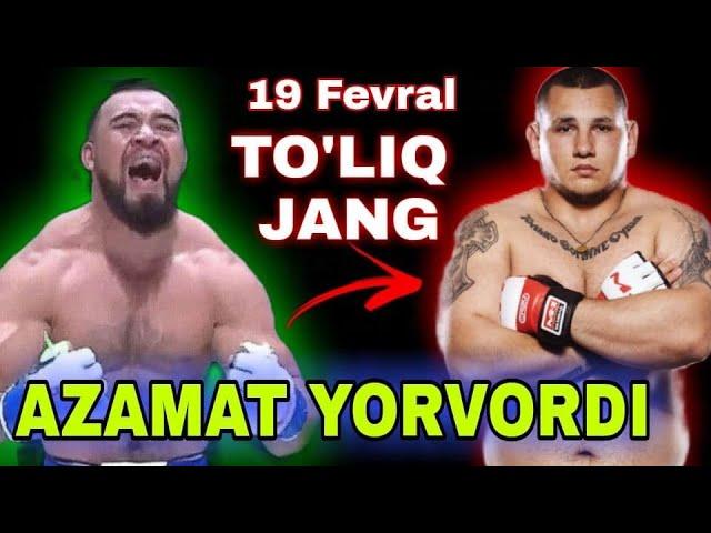 Янги жанг! Азамат Нуфтиллаев vs Юрий Проценко жанги / Azamat Nuftillayev Yangi Jangi / OCTAGON 27