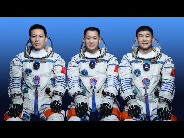 The Shenzhou-12 crew