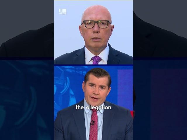 Peter Dutton aware of further allegation against Senator David Van