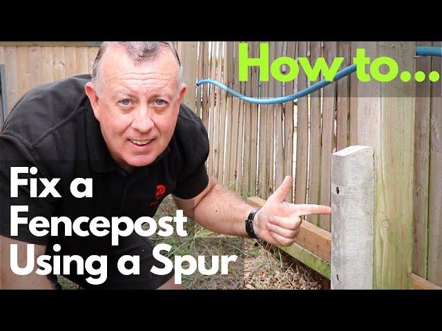 The Easy Way to Fix a Fencepost