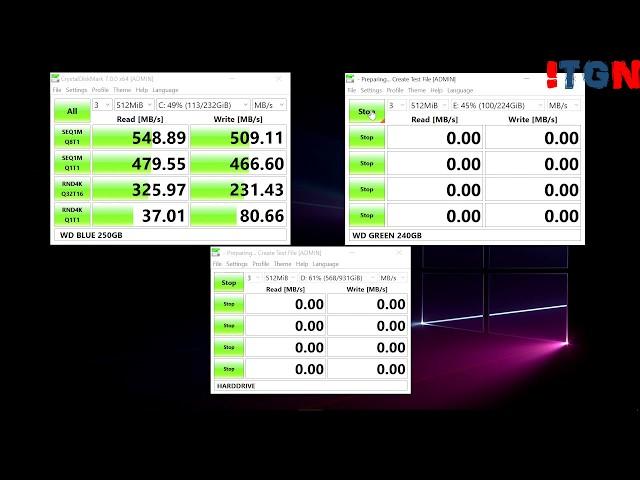 WD Blue Vs WD Green Vs HDD