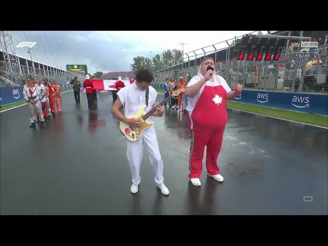 THE NATIONAL ANTHEM OF CANADA - FORMULA 1 2024 CANADIAN GRAND PRIX