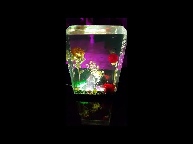 Мое хобби - светильники из эпоксидной смолы. My hobby is lamps made of epoxy resin. #epoxy resin