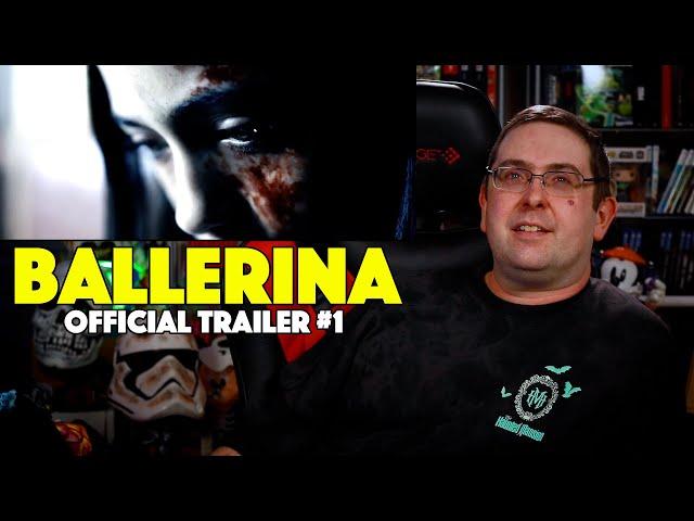 REACTION! Ballerina Trailer #1 - Ana de Armas John Wick Movie 2025