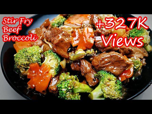 THE SECRET TO MAKE YUMMY AND JUICY BEEF STIR FRY WITH BROCCOLI AND OYSTER SAUCE | SUPER EASY!!!