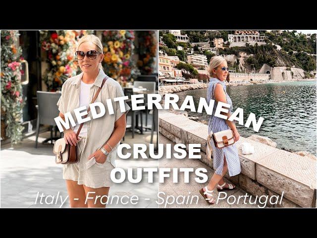 Cruise Outfit Ideas | Mediterranean Cruise | Trip Recap