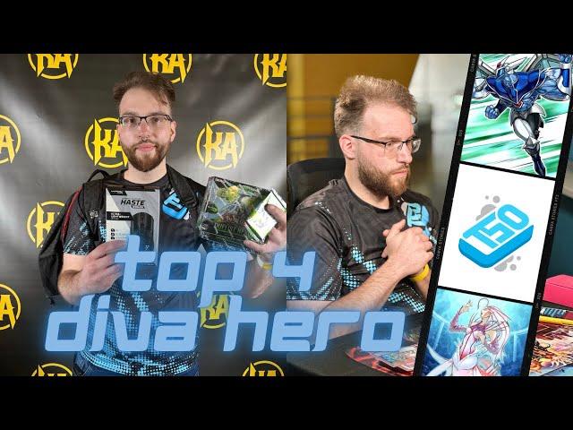 TOP 4 OPTML x KNIGHTS ARENA DIVA HERO DECK PROFILE FT. BRANDYN MCCUTCHEON