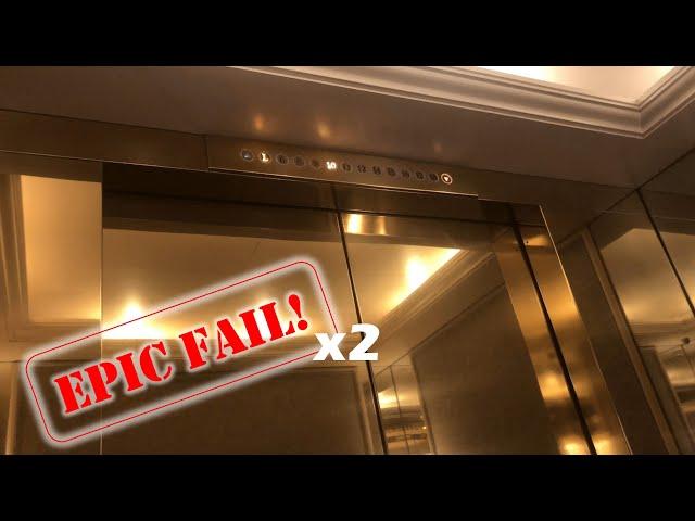 Getting Stuck in the Elevator TWICE IN A ROW!! (Called Security)