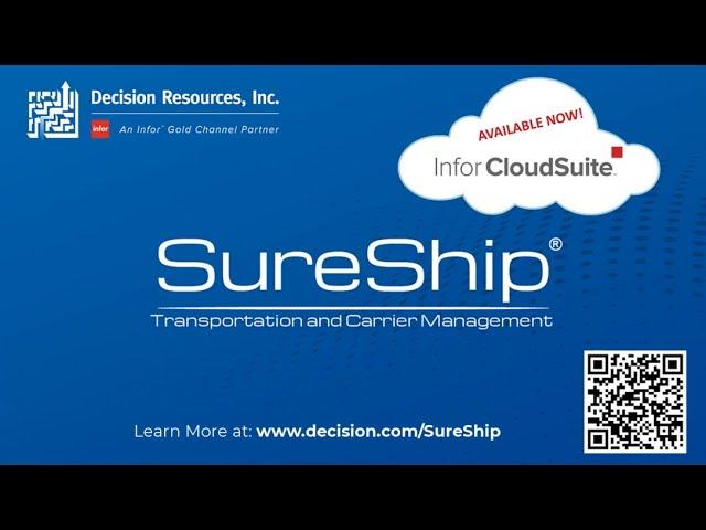 Decision Resources, Inc. - SureShip Is Cloud-Ready!