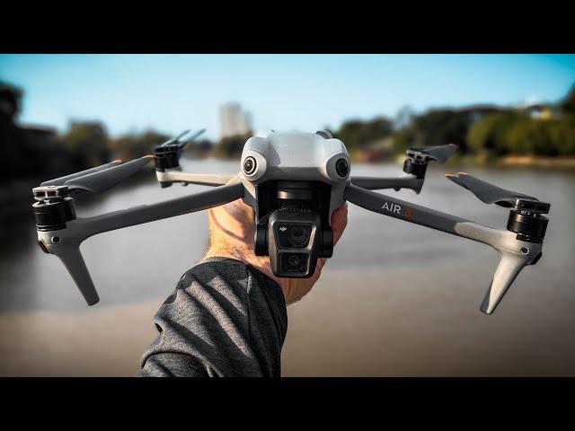 DJI Air 3 Cinematic Video Footage 4K D-LOG M - HDR PQ