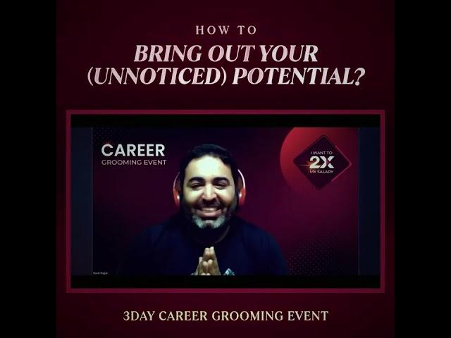 Career Grooming Event | Unleashing Your Potential | Vishal Manocha